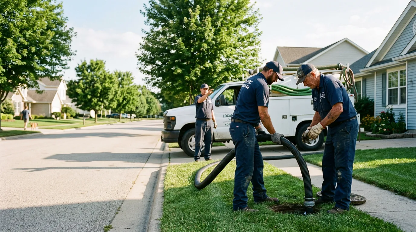 Septic Tank Cleaning in Orting, WA